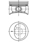 KOLBENSCHMIDT - 94865600 - поршень Skoda Fabia 1.4i 8V AME/AQW/ATZ/AZE 00> d75,5x1,5x1,5x3 std