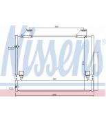 NISSENS - 940083 - Радиатор кондиционера