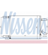NISSENS - 94666 - Радиатор кондиционера Alfa 166 2.5