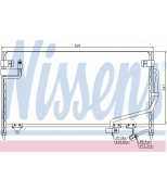 NISSENS - 94687 - Радиатор кондиционера mazda b01a-61-480