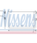 NISSENS - 94728 - Радиатор кондиционера