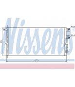 NISSENS - 94916 - Радиатор кондиционера