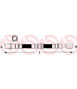 BREMBO - T59013 - Тормозной шланг OPEL ASTRA G седан (F69_)  1.2 16V