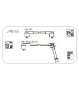 JANMOR - JPE119 - Комплект проводов зажигания