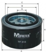 MFILTER - TF315 - Фильтр масляный TF315