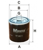 MFILTER - TF6511 - Фильтр масляный TF6511