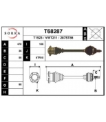 EAI - T68287 - Вал приводной EAI T68287