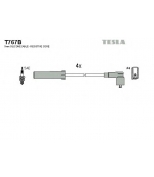 TESLA T767B Ккомплект проводов зажигания