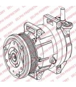 DELPHI - TSP0155953 - Компрессор кондиционера Chevrolet Kalos