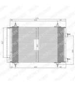 DELPHI - TSP0225549 - Конденсатор, кондиционер